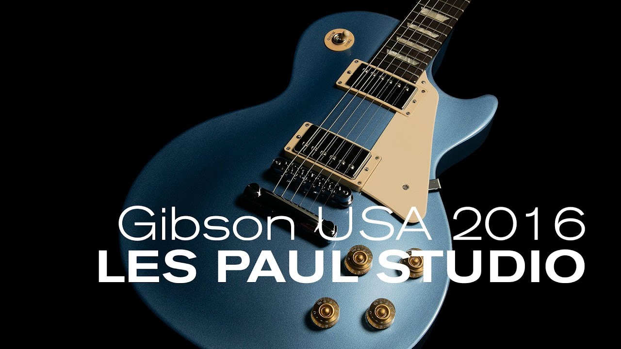 Gibson 2016 Les Paul Studio Overview • Wildwood Guitars - YouTube