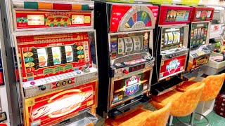 レトロパチスロ【全台】3号機4号機の名機を大当り《岐阜レトロ