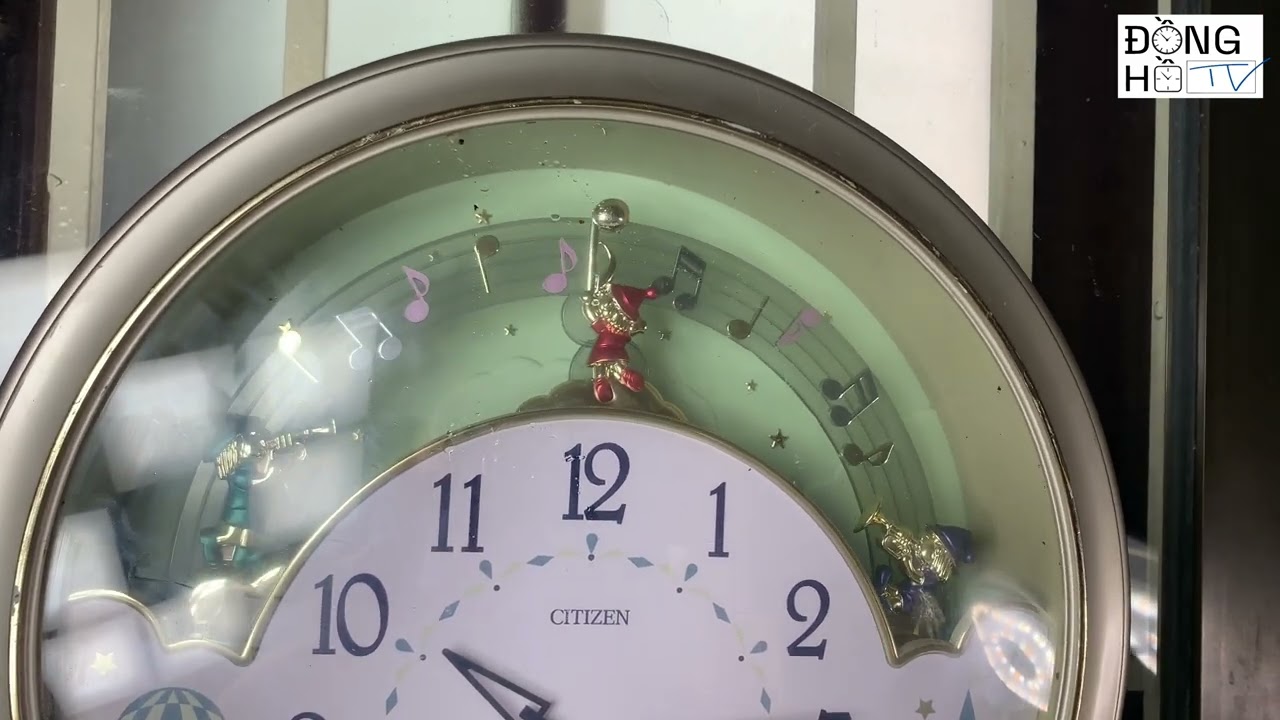 Citizen Melody Carnival Japan Wall Clock 4MH770 35cm シチズン