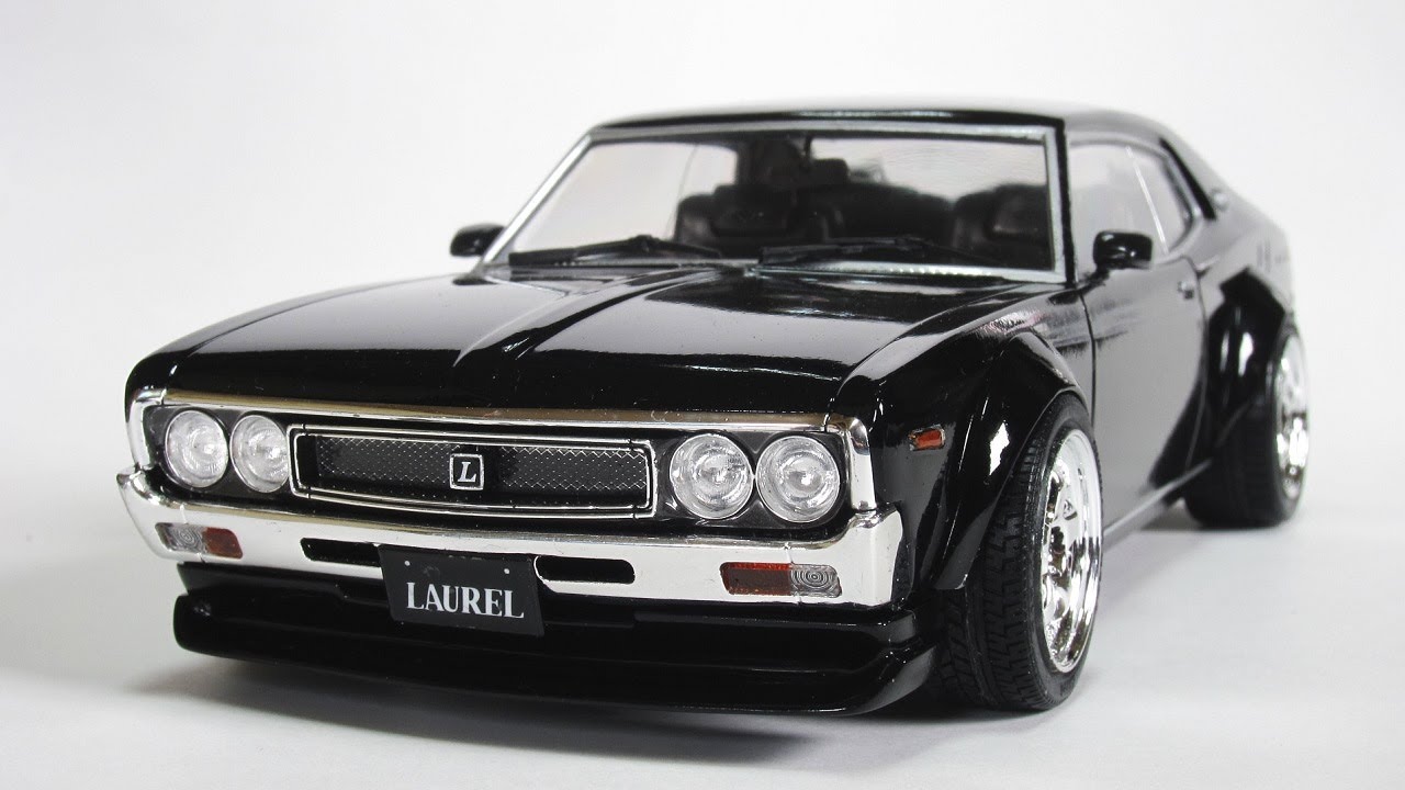 22 1/24 日産 ローレル SGX 製作記 / AOSHIMA '72 NISSAN LAUREL SGX