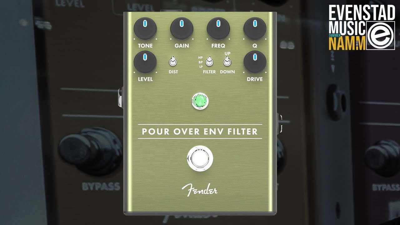 SUMMER NAMM 2019 | Fender Pour Over Envelope Filter - YouTube