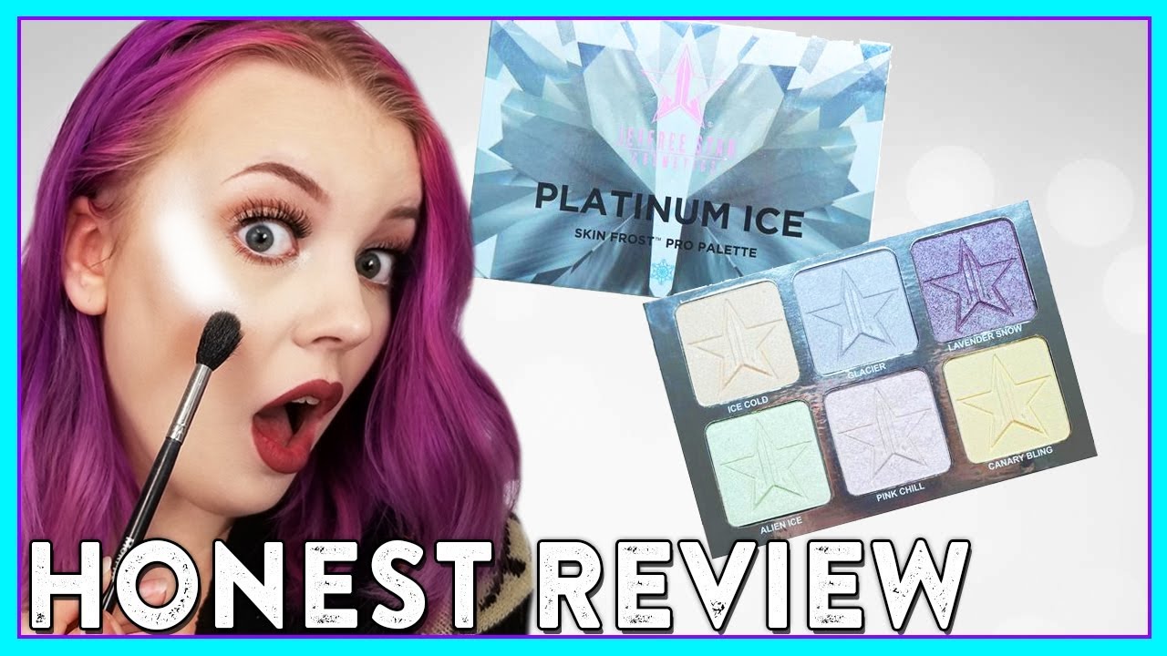 New! Platinum Ice Skin Frost Pro Palette by Jeffree Star Cosmetics