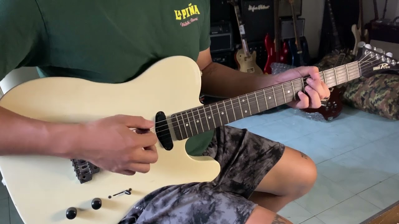 Yamaha RTX - 102 Telecaster - 1990 tone test and overview - YouTube