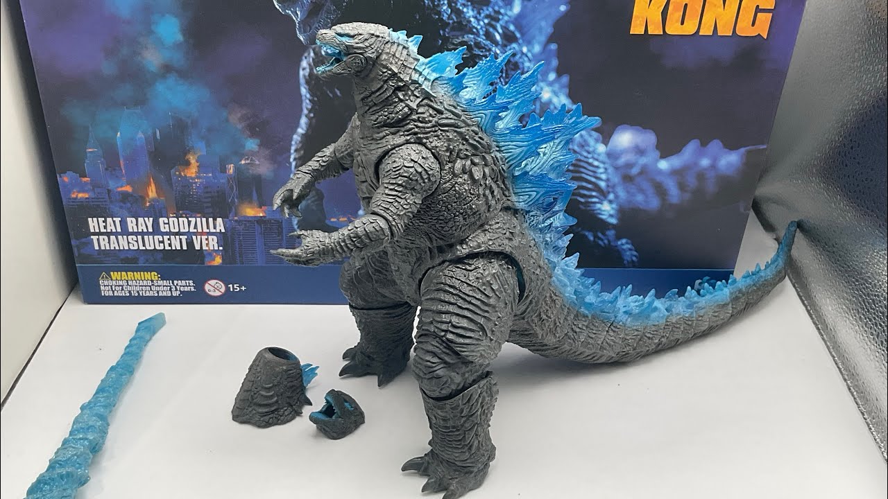 HIYA Heat Ray Godzilla Translucent Ver. ‪@alstoyreview7343‬ - YouTube