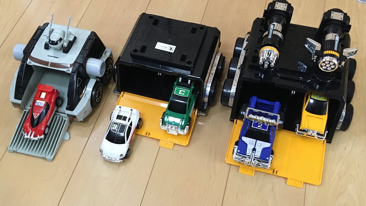 PR DX Turbo カーレンジャー】非戦闘ロボ⁉︎ビクトレーラーで遊んで