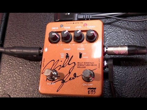 NAMM '16 - EBS Billy Sheehan Signature Drive Deluxe & Magni 500