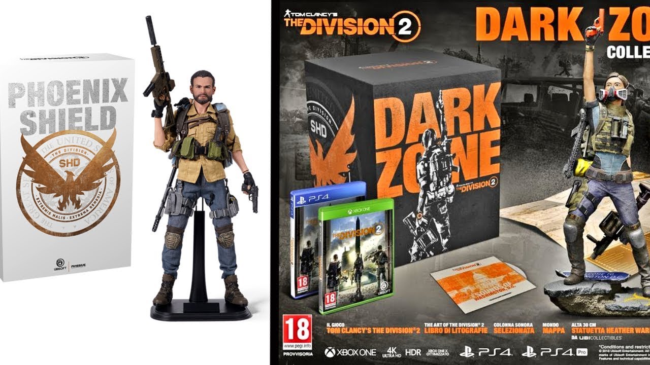The Division 2: *NEW* DARK ZONE AND PHOENIX SHIELD COLLECTORS