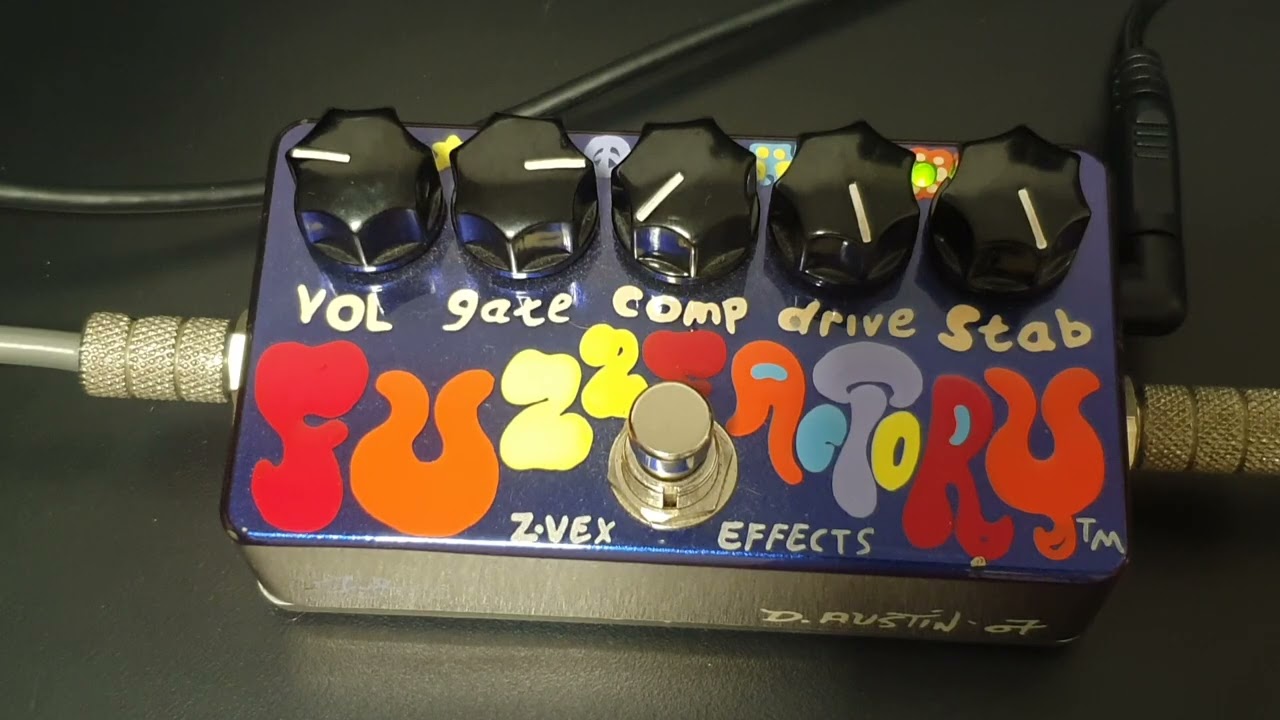 Zvex Fuzz Factory Hand Painted Edition Limited 2007 Venta