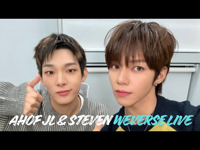 25.10.27] AHOF JL and Steven Weverse Live 🦝🦊 - YouTube