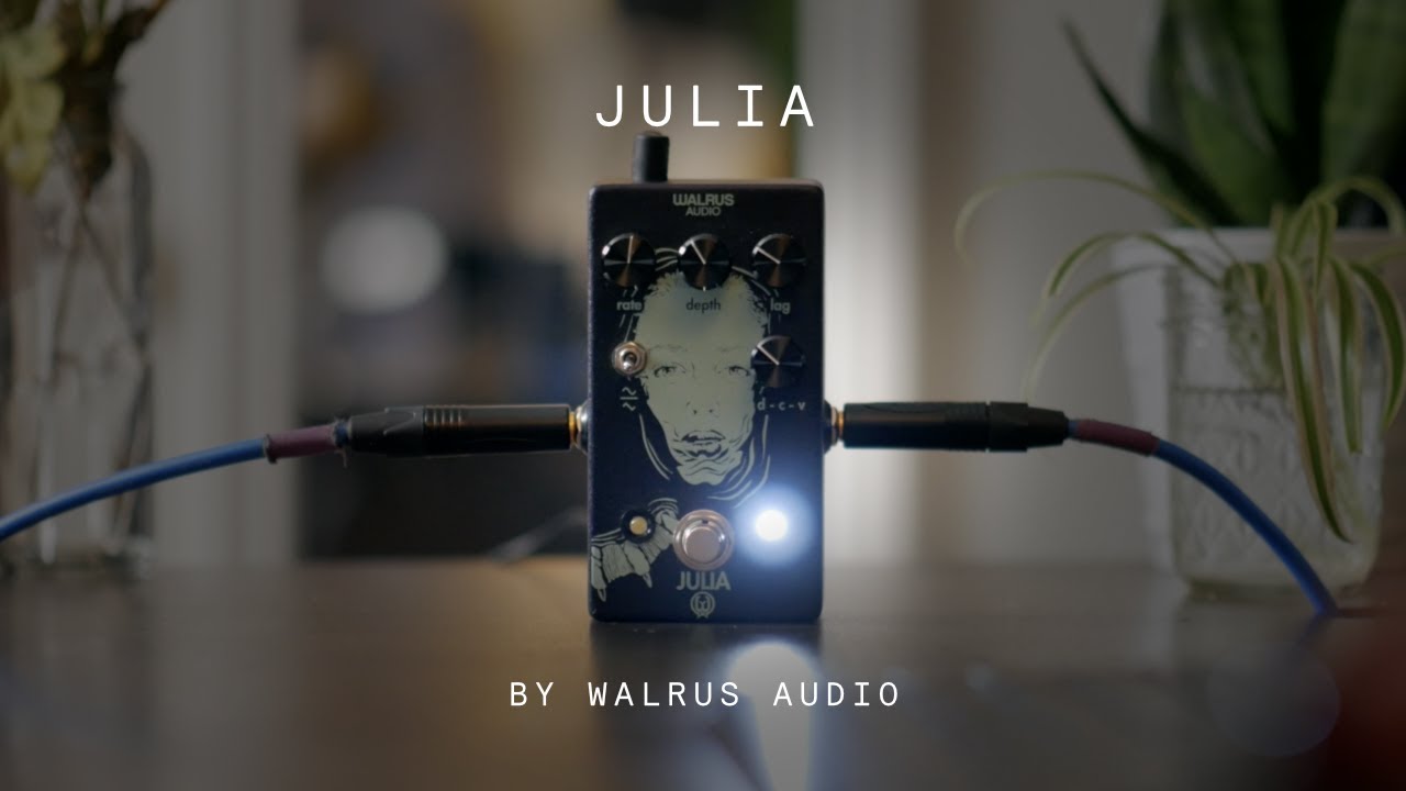 Walrus Audio Julia Analog Chorus / Vibrato (demo) - YouTube