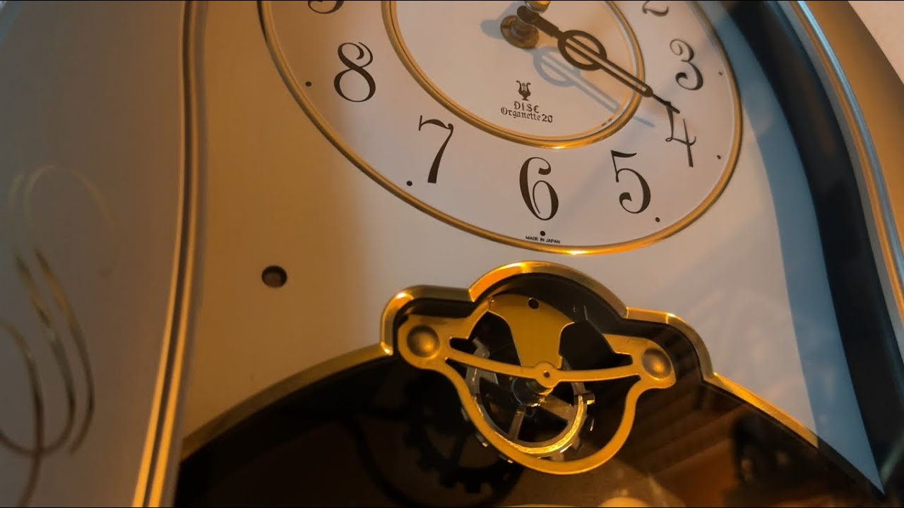 SmallWorld RHYTHM disc 20 organette music box 4MH729RH リズム時計