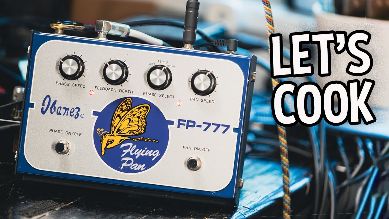 Ibanez Flying Pan Reissue - Pan that Phase - YouTube