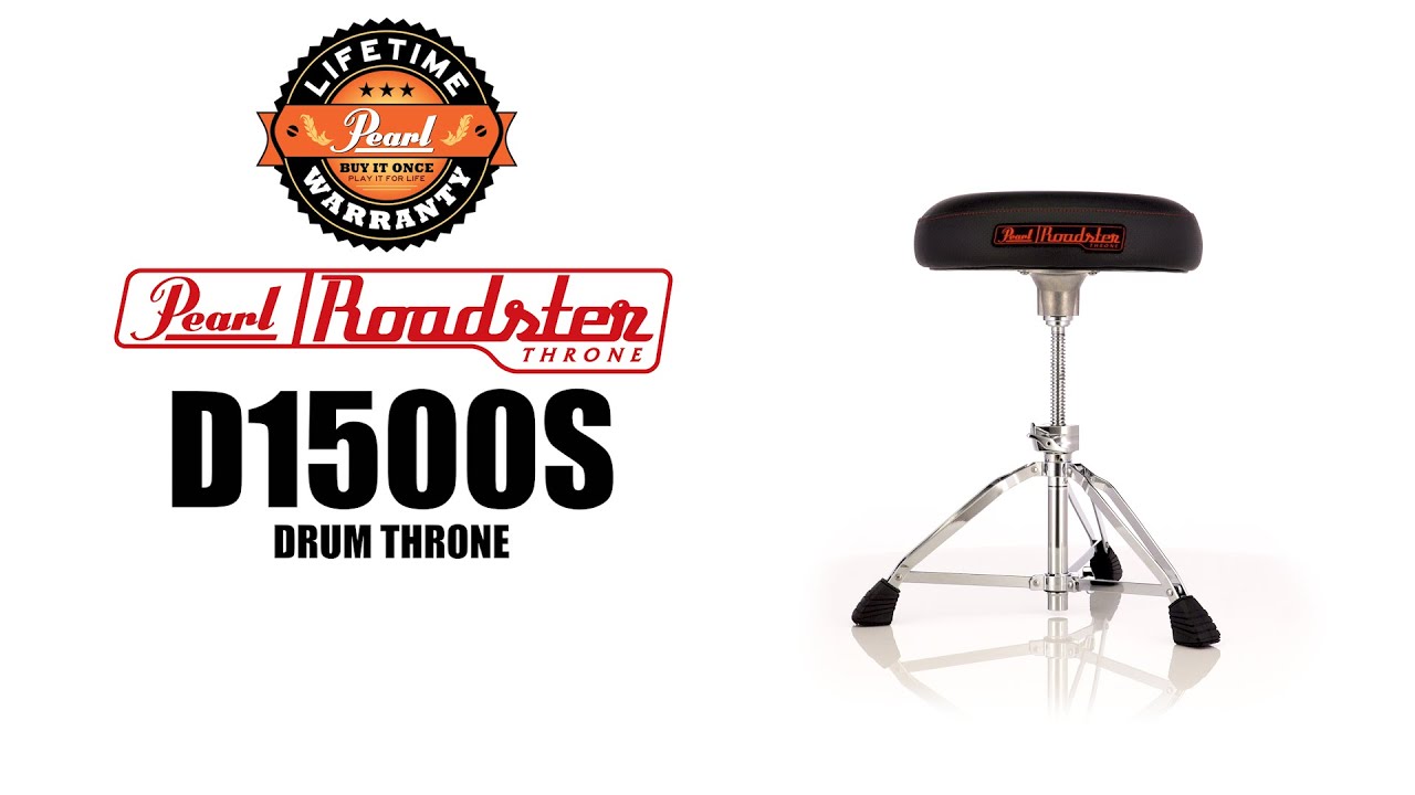Pearl Roadster D1500S Short Throne - YouTube
