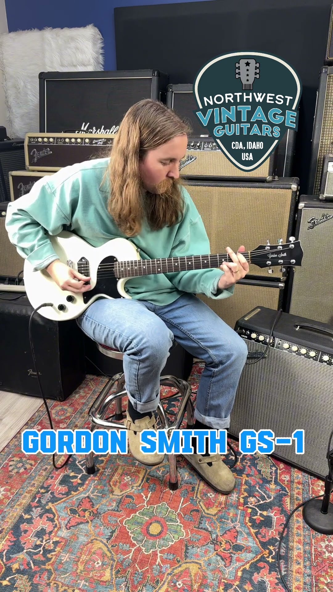 Gordon Smith GS-1 #vintageguitars #guitar - YouTube