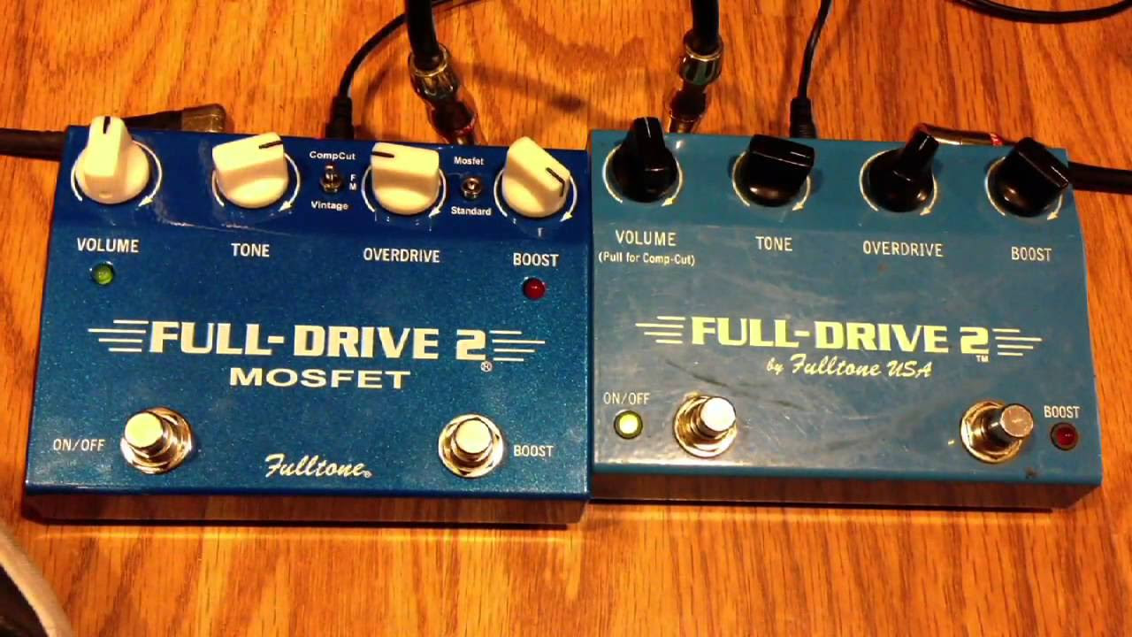 Fulltone FullDrive2 1999 Sound Check 【魔法の箱研究所】 - YouTube