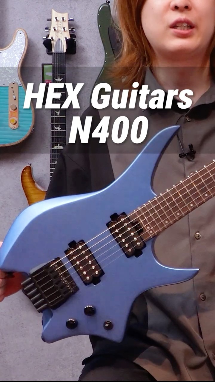 税抜46,000円！？コスパ最強の価格破壊ヘッドレスギターを紹介！【HEX