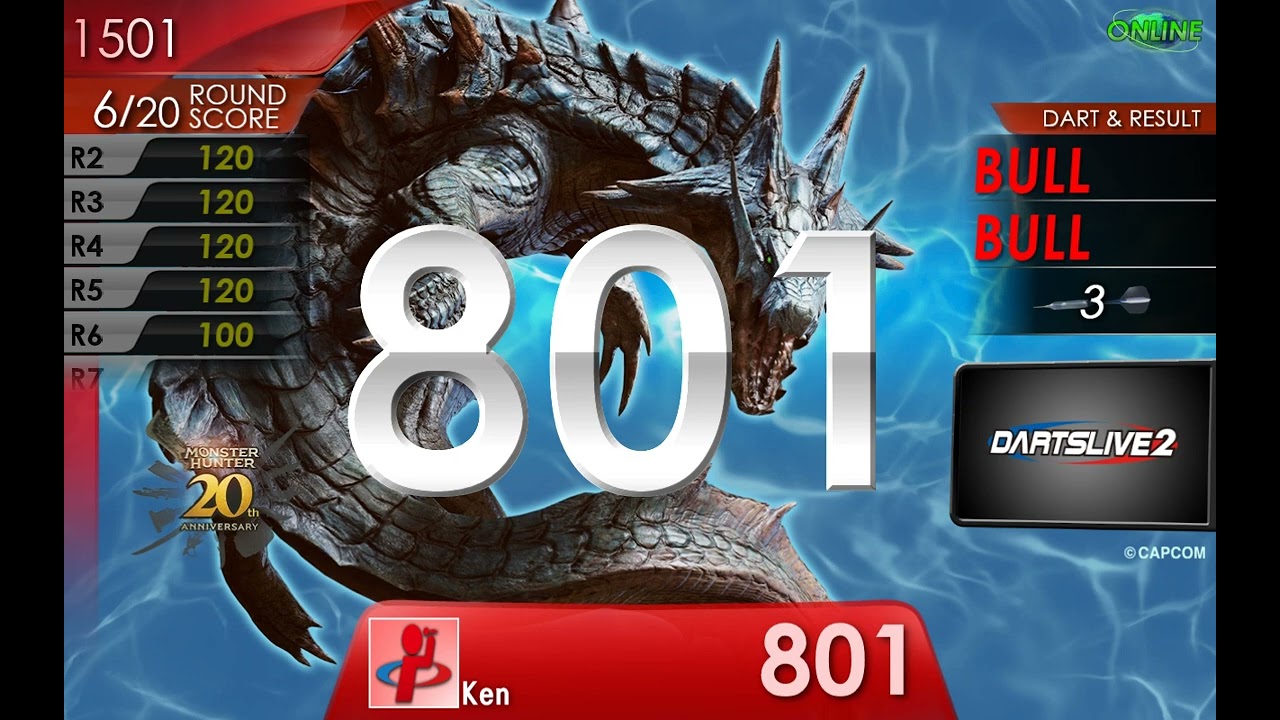 モンスターハンター コラボ20周年 ダーツライブカード ラギアクルス グッズ-その他】MONSTER HUNTER 20th ANNIVERSARY COLLABORATION