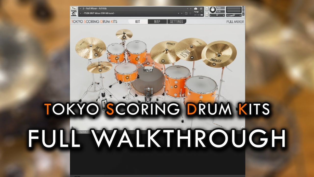 Tokyo Scoring Drum Kits Full Walkthrough - YouTube