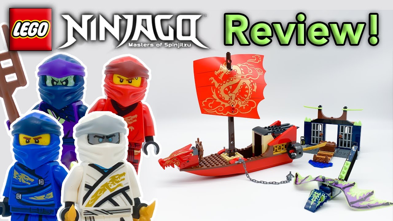 LEGO Ninjago 4+ Final Flight of Destiny's Bounty Review! Set 71749