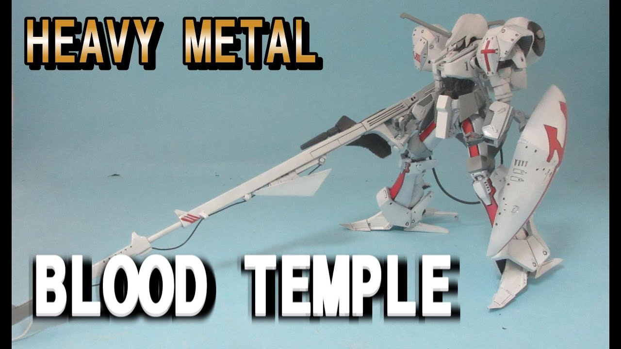 プラモデル完成品紹介】【重戦機エルガイム ブラッドテンプル】WAVEの