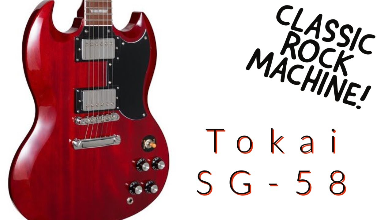 My First Go On A SG | Tokai SG-58 - YouTube