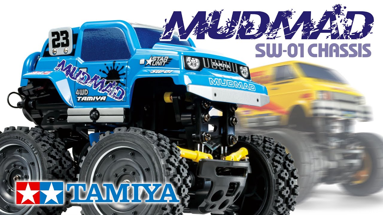 TAMIYA 1/24 R/C MUDMAD (SW-01 CHASSIS) タミヤ コミカルウイリー RC