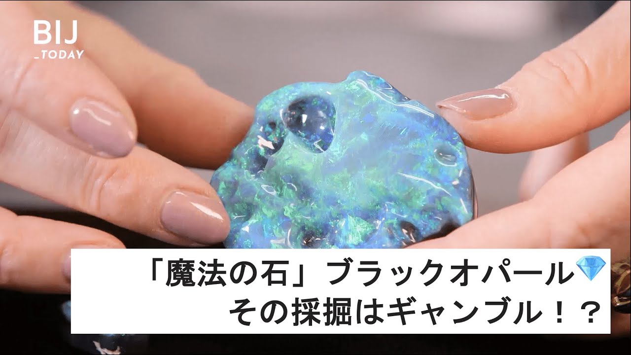 魔法の石」ブラックオパール💎その採掘はギャンブル！？ - YouTube