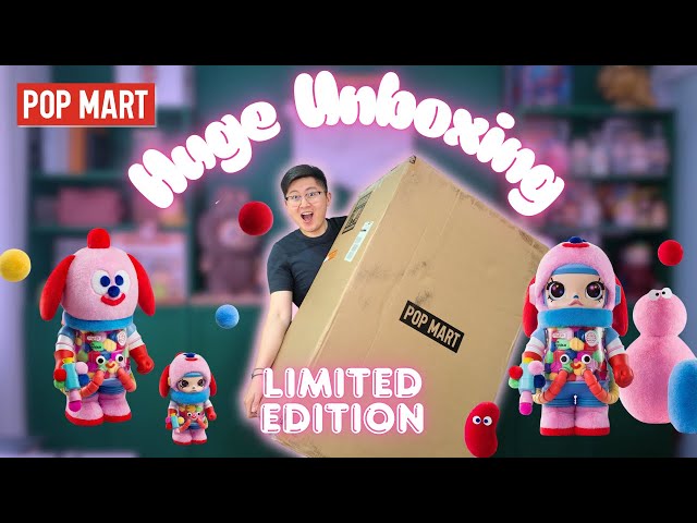 THE BIGGEST POP MART UNBOXING! 😱 Mega Space Molly 1000% Jon