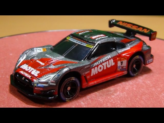 特注トミカ MOTUL AUTECH GT-R(#1 SUPER GT500 2016 COLOR) NISMO BOX