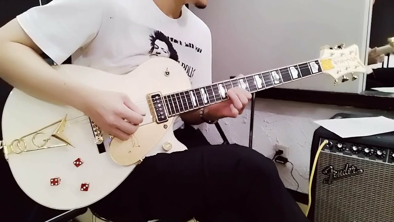 Gretsch white penguin をロカビリー以外で弾いてみたらこうなる - YouTube