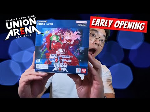 EARLY & NEW Union Arena Macross Booster Box Opening! - YouTube