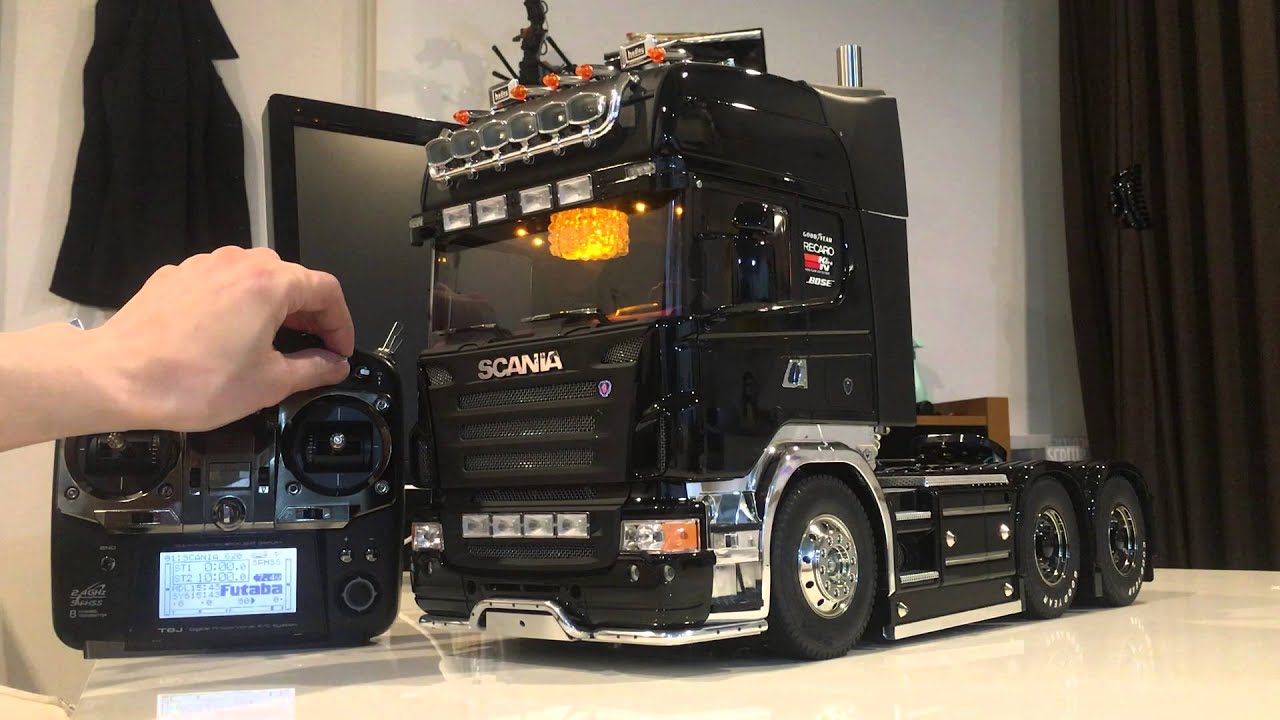 RC TRUCK SCANIA R620 MFC-03 ＋ FUTABA T8J - YouTube