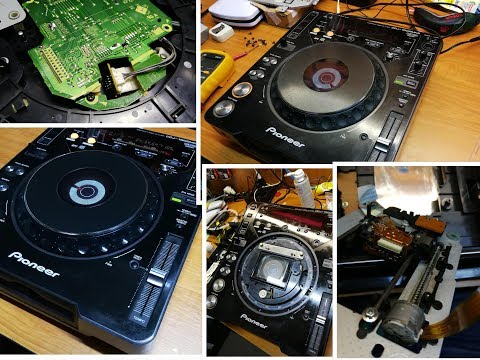 Funnyboy - Pioneer CDJ 1000 mk3, full repair - YouTube