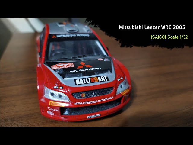 Mitsubishi Lancer WRC 2005 1:32 Saico - YouTube