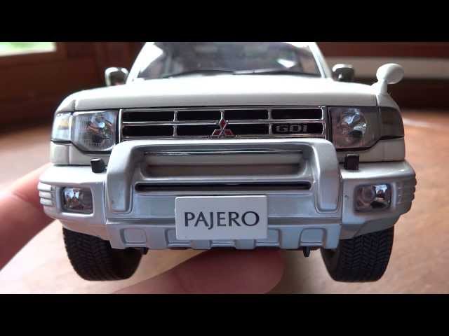 Up close look: 1/18 Mitsubishi Pajero Exceed by Autoart - YouTube