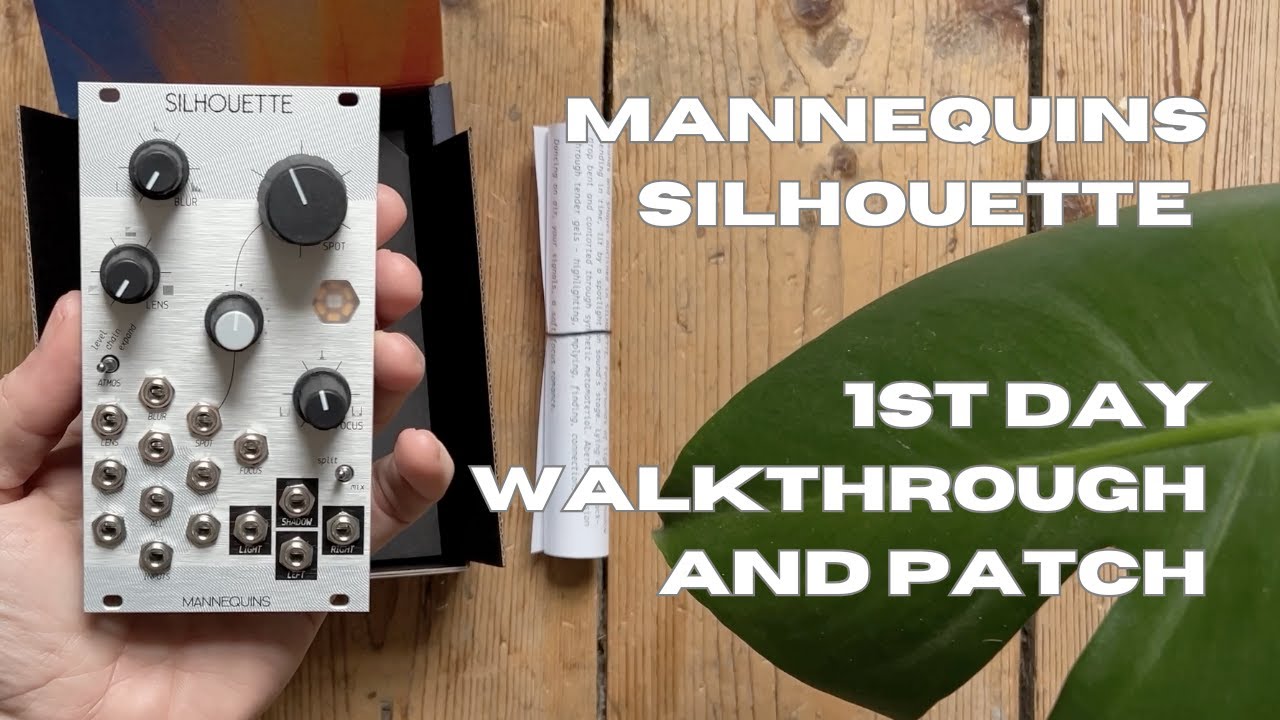 Mannequins SILHOUETTE : New Eurorack Mixer Module by whimsical