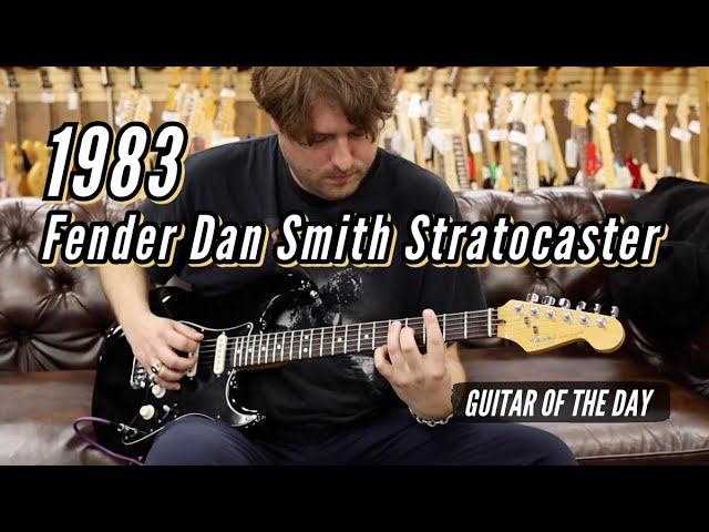 1983 Fender Dan Smith Stratocaster | Guitar of the Day - YouTube