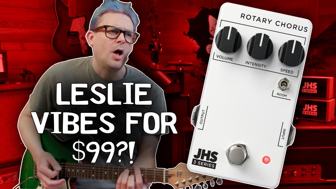 Does the JHS 3 Series Rotary Chorus Nail the Leslie Vibe? 🎶 - YouTube