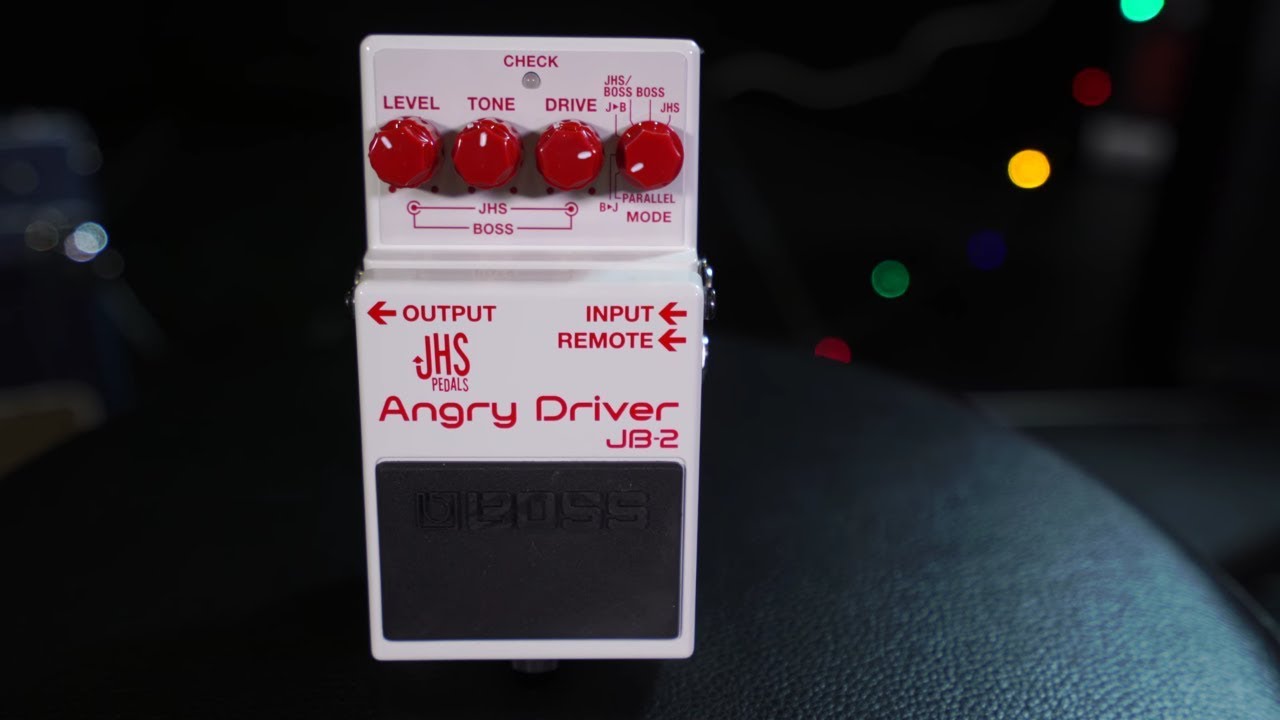 Boss JB-2 Angry Driver Overdrive/Distortion Pedal - YouTube