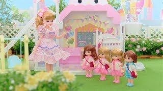 リカちゃん「ようちえんのリカせんせい がんばり日記」 - YouTube