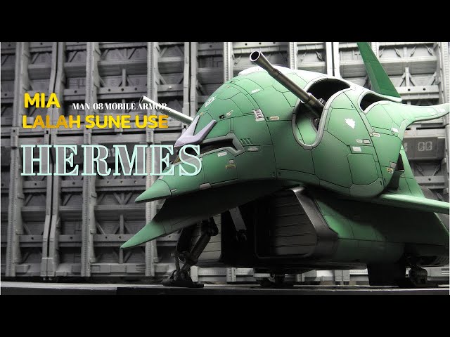 Fully painted MIA Mobile Suit In Action Lalah Sune's mobile armor