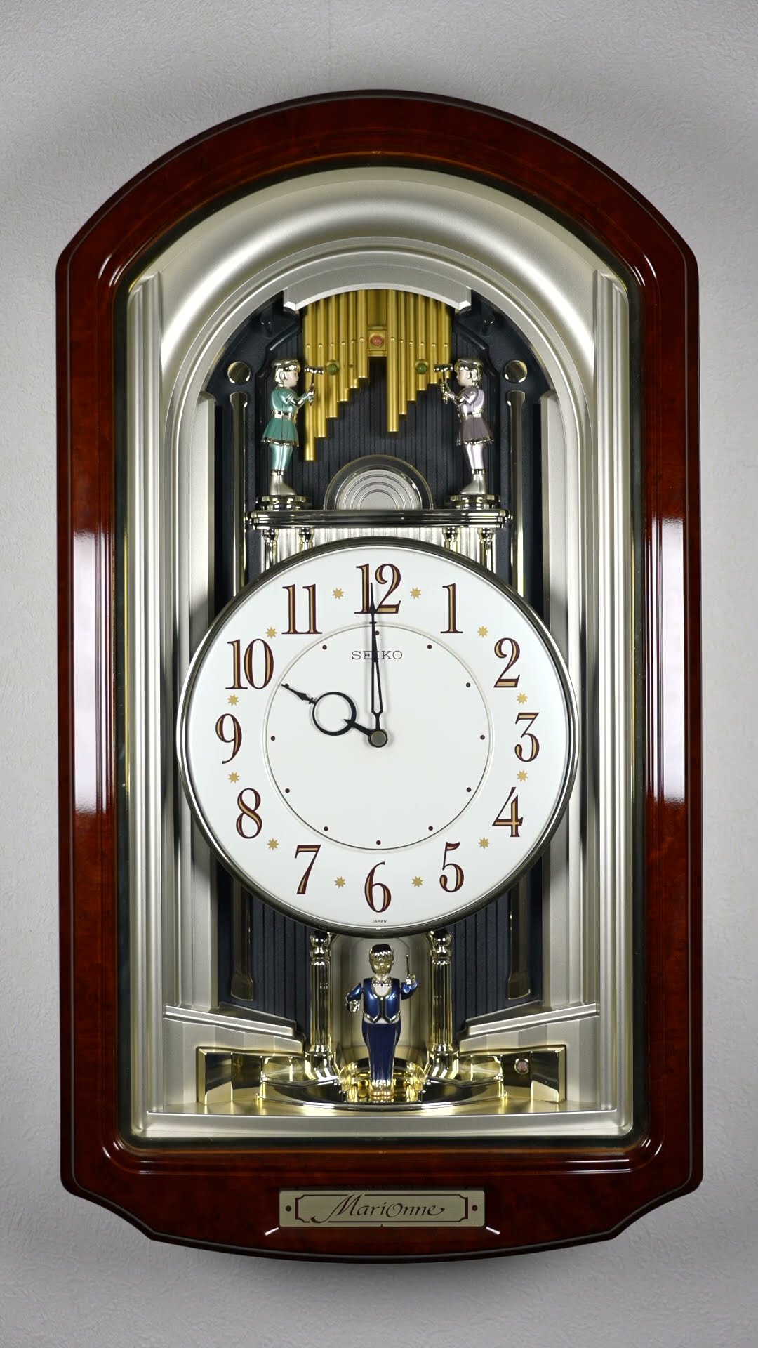 からくり時計 SEIKO Marionne RE526B #からくり時計 #shorts - YouTube