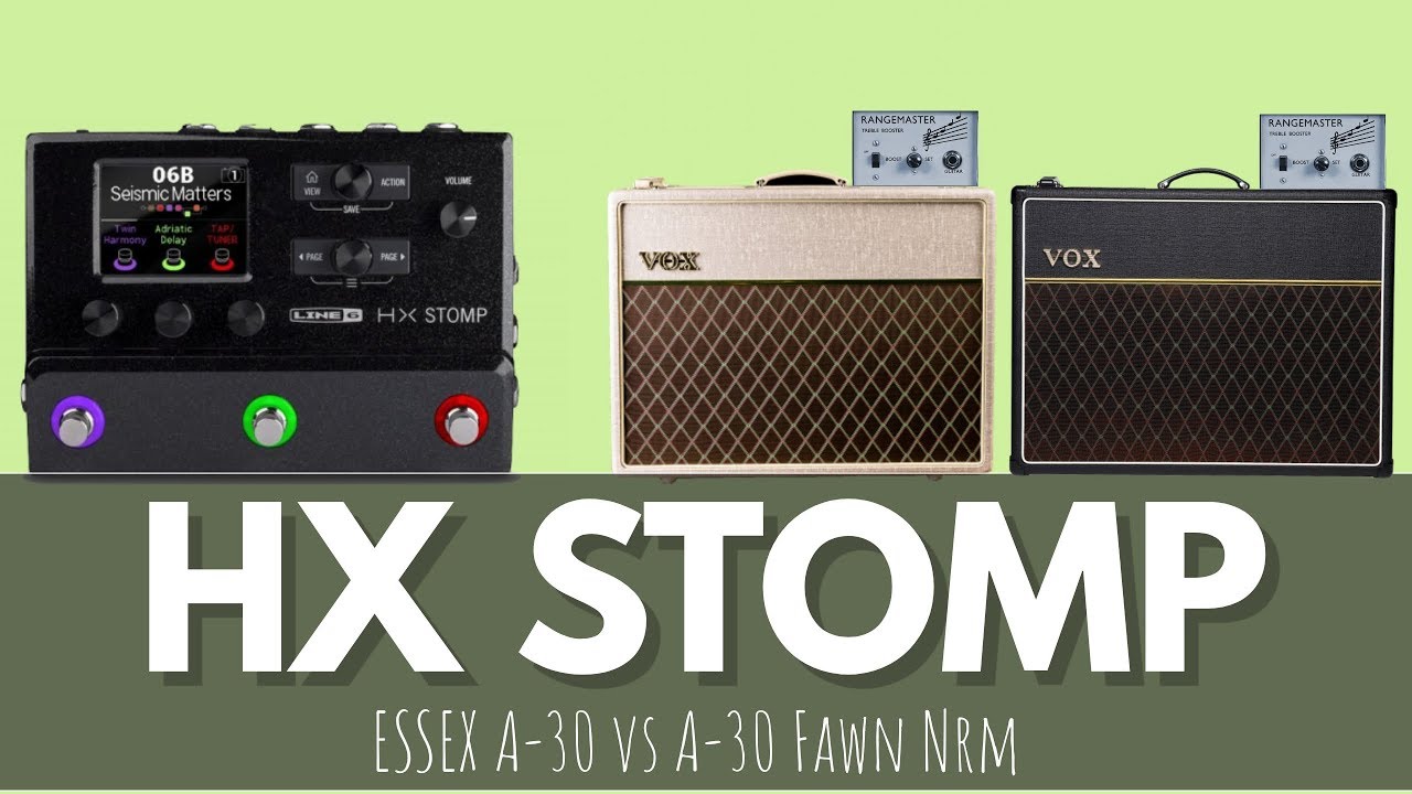 HX STOMP: BOOSTING AC30s! (Deranged Master & TEEMAH!) - YouTube