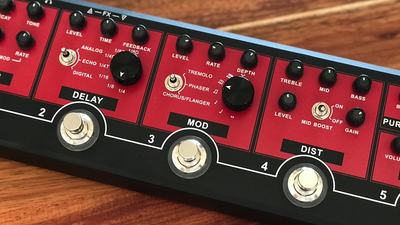 Mooer: Red Truck - Direct to soundcard demo - YouTube