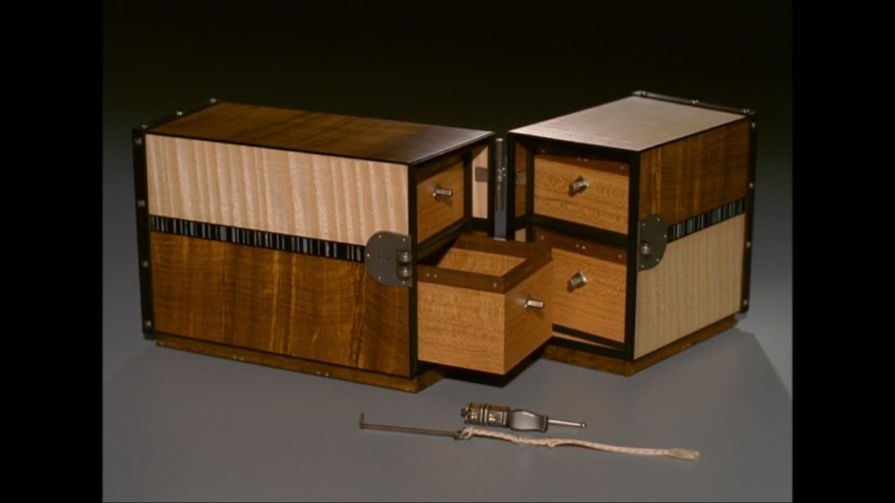 重要無形文化財「木工芸」保持者の中川清司氏 - YouTube