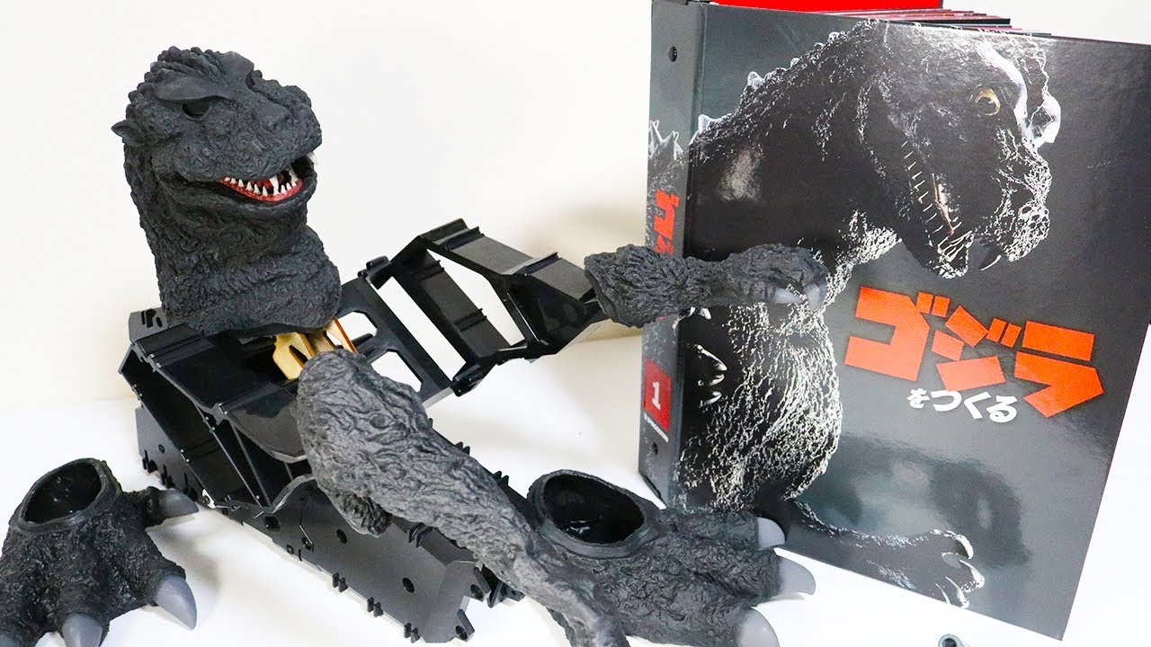 6 Make Godzilla【Special binder】DeAGOSTINI ゴジラをつくる - YouTube