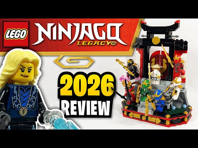 LEGO NINJAGO Legacy Ninja Character Display 15th Anniversary