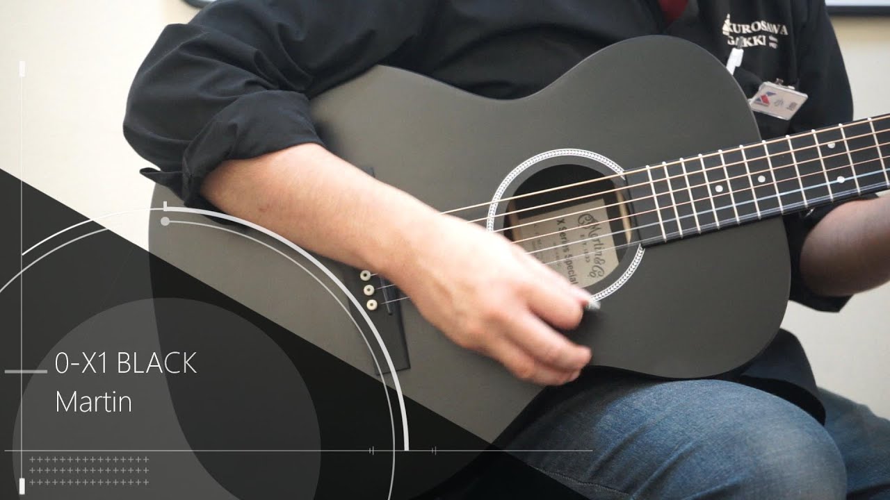 Martin 0-X1 Black S/N2874468 試奏動画 - YouTube