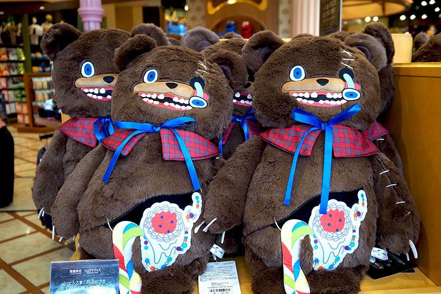 USJで若者に人気沸騰のゾンビ「ハミクマ」が初のグッズ化、グロ