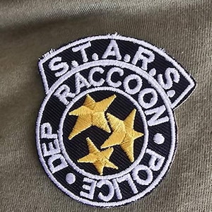 バイオハザード ジル・バレンタイン ユニフォーム 刺繍パッチ 縫い付け